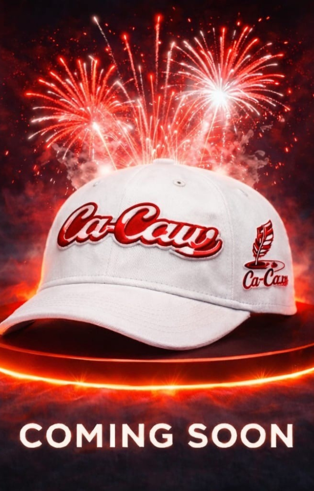 White Ca-Caw Trucker Hat